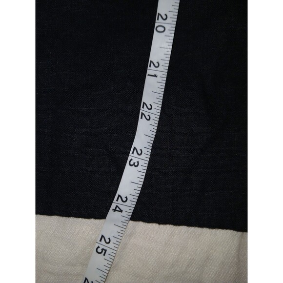 Vtg Yves St Clair Linen Lagenlook Top Sz 10 Travel Mimimalist Art-To-Wear Safari - Picture 10 of 10